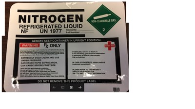 Nitrogen Liquid Label (Nitrogen Liquid Label)